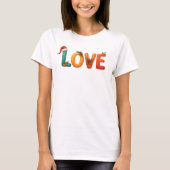 Weihnachts-Liebe T-Shirt (Vorderseite)
