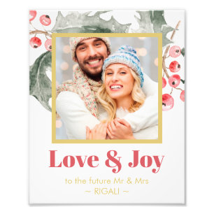 Weihnachts-Liebe und Foto für Winterhochzeiten