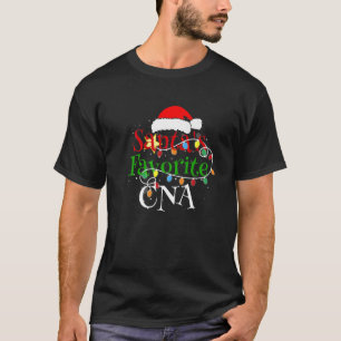 Weihnachts Lieblings-CNA-Krankenschwester Weihnach T-Shirt