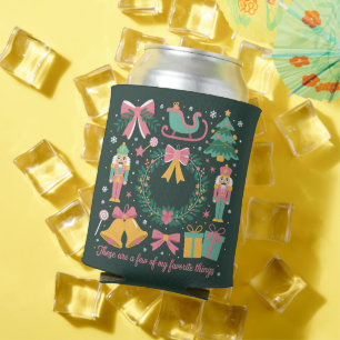 Weihnachts-Lieblings-Dinge Coquette Nutcracker Pin Dosenkühler