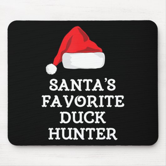 Weihnachts Lieblings-Duck-Hunter-Geschenk Weihnach Mousepad (Vorne)