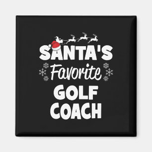Weihnachts Lieblings-Golf-Coach Spaß Weihnachten M Magnet