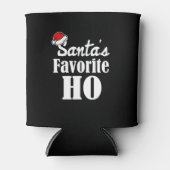 Weihnachts-Lieblings-Ho-Funny-Weihnachts-Sprichwor Dosenkühler (Vorderseite)