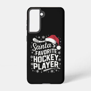 Weihnachts Lieblings-Hockey-Spieler Pajama Weihnac Samsung Galaxy Hülle