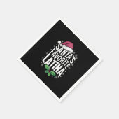 Weihnachts Lieblings-Latina Weihnachten Weihnachte Serviette (Ecke)