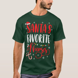 Weihnachts Lieblings-Weihnachtslicht-Weihnachtsman T-Shirt