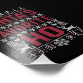 Weihnachts-Lieblings-Weihnachtssüßer Fotodruck (Ecke)