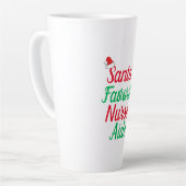 Weihnachts-Lieblingsaufwertung des Weihnachtsmanns Milchtasse (Linke Ecke)