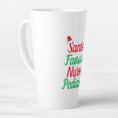 Weihnachts-Lieblingsaufwertung des Weihnachtsmanns Milchtasse (Linke Ecke)