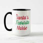 Weihnachts-Lieblingsaufwertung des Weihnachtsmanns Tasse (Links)