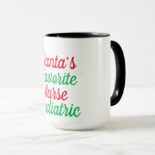 Weihnachts-Lieblingsaufwertung des Weihnachtsmanns Tasse (VorderseiteRechts)