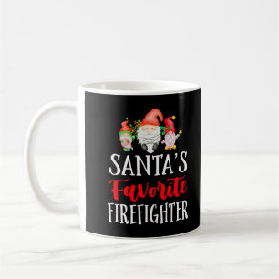 Weihnachts Lieblingsfeuerwehrweihnachtsgenom Kaffeetasse