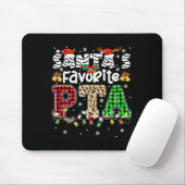 Weihnachts-Lieblingshilfetherapeut des Weihnachtsm Mousepad (Mit Mouse)