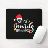 Weihnachts-Lieblingskellnerin Mousepad (Mit Mouse)