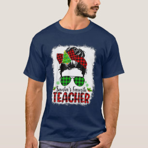 Weihnachts Lieblingslehrer Funny Christmas Santa R T-Shirt