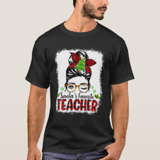 Weihnachts Lieblingslehrer Funny Christmas Santa R T-Shirt