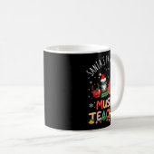 Weihnachts-Lieblingsmusiklehrerin Weihnachts-Weihn Kaffeetasse (VorderseiteRechts)