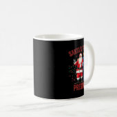 Weihnachts-Lieblingspräsident Funny Trump X Kaffeetasse (VorderseiteRechts)
