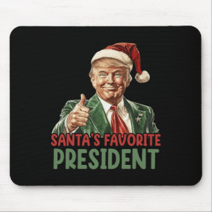 Weihnachts Lieblingspräsident Trump Weihnachten 20 Mousepad