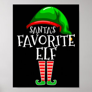 Weihnachts Lieblingssammlung der Elfergruppe Poster