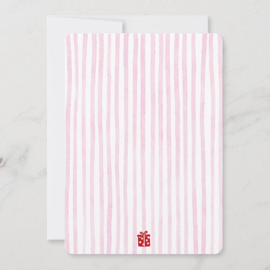 Weihnachts-Lieblingssendungen Einladung (Rückseite)