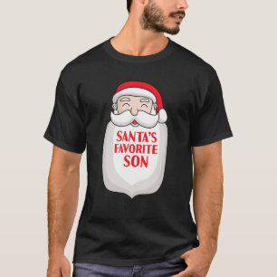 Weihnachts-Lieblingsson Funny Weihnachts-Kind Xma T-Shirt