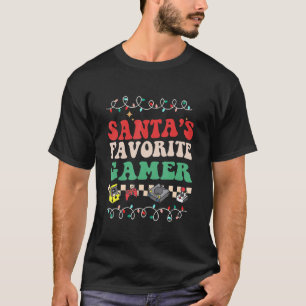 Weihnachts Lieblingsspielerin Groovy Retro Weihnac T-Shirt