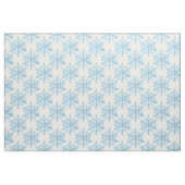 Weihnachts Light Blue Watercolor Schneeflocken Mus Stoff (Fat Quarter (45,7 x 55,9 cm))