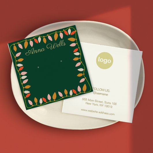 Weihnachts-LIghts-Logo-Werbekarte