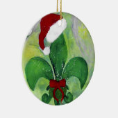 Weihnachts-Lilie Keramikornament (Rechts)