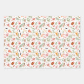 Weihnachts-Lippenstift-Nagelpolitur Geschenkpapier Set (Vorderseite 3)