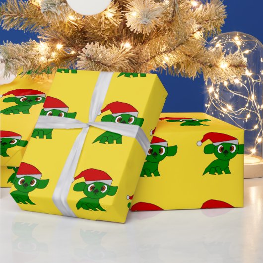 Weihnachts-Little-Drachenpapier Geschenkpapier (Feiertage)