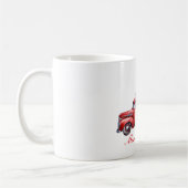 Weihnachts-LKW mit Baum2 Kaffeetasse (Links)