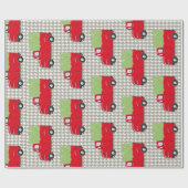 Weihnachts-LKW-Packpapier Geschenkpapier (Flach)
