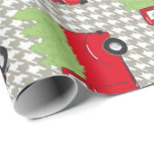 Weihnachts-LKW-Packpapier Geschenkpapier (Rolleneckpunkt)