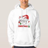 Weihnachts-lustiges Zitat Hoodie (Vorderseite)