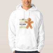 Weihnachts-lustiges Zitat Hoodie (Vorderseite)