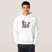 Weihnachts-lustiges Zitat Hoodie (Vorne ganz)