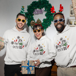 Weihnachts-lustiges Zitat Hoodie