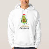 Weihnachts-lustiges Zitat Hoodie (Vorderseite)