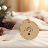 Weihnachts Luxus Geschenkanhänger | Modern