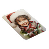 Weihnachts Mädchen Custom 10 von 25 Magnet (Rechte Seite)