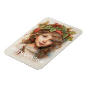Weihnachts Mädchen Custom 15 von 25 Magnet (Linke Seite)