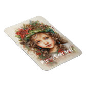Weihnachts Mädchen Custom 16 von 25 Magnet (Rechte Seite)