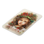 Weihnachts Mädchen Custom 16 von 25 Magnet (Linke Seite)