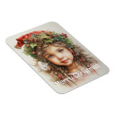 Weihnachts Mädchen Custom 17 von 25 Magnet (Rechte Seite)