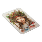Weihnachts Mädchen Custom 18 von 25 Magnet (Rechte Seite)