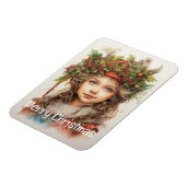 Weihnachts Mädchen Custom 18 von 25 Magnet (Linke Seite)