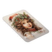 Weihnachts Mädchen Custom 24 von 25 Magnet (Rechte Seite)