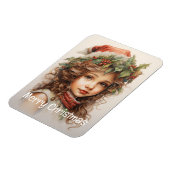 Weihnachts Mädchen Custom 24 von 25 Magnet (Linke Seite)